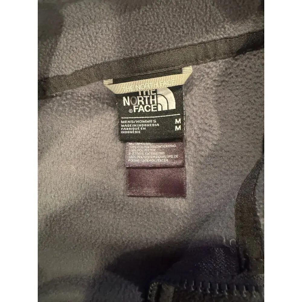 The North Face Gray Fleece Zipper Jacket - Size Medium